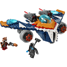 Lego Marvel Warbird Rocketa vs. Ronan 76278