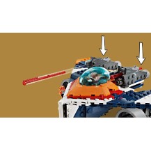 Lego Marvel Warbird Rocketa vs. Ronan 76278