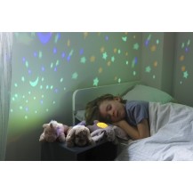 Cloud b Dream Buddies Patch the Pupp Lampka nocna z projekcją świetlną - Piesek