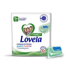 Lovela Family Uniwersalne kapsułki do prania dla całej rodziny 32 szt (32 prania)