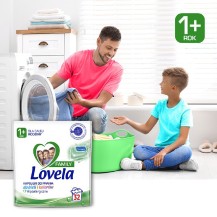 Lovela Family Uniwersalne kapsułki do prania dla całej rodziny 32 szt (32 prania)