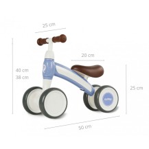 Qplay Pojazd jeździk Cutey Retro Blue