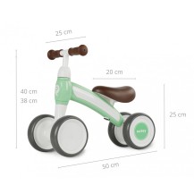 Qplay Pojazd jeździk Cutey Retro Green