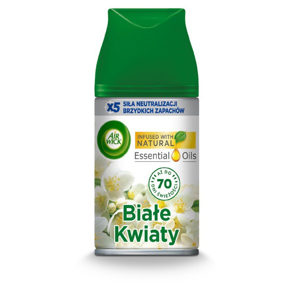 Wkład do odświeżacza Air Wick Białe Kwiaty | AGD Prime