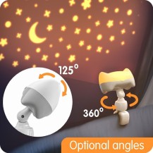 Benbat Projektor i lampka nocna do usypiania 3w1 Sowa Hooty
