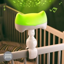 Benbat Projektor i lampka nocna do usypiania 3w1 Sowa Hooty