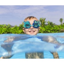 Bestway Okulary do pływania AquaPals żółwik