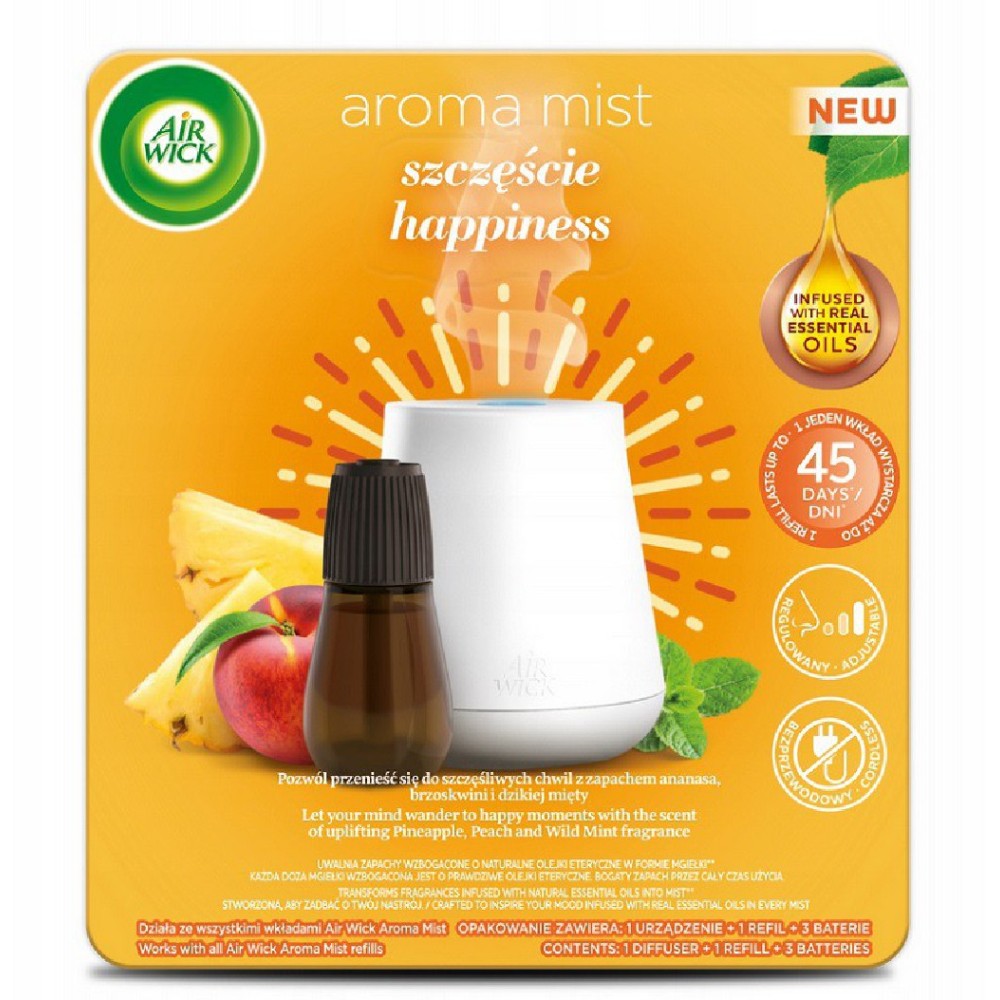 Odświeżacz powietrza Air Wick Melon Miodowy i Ogórek | AGD Prime