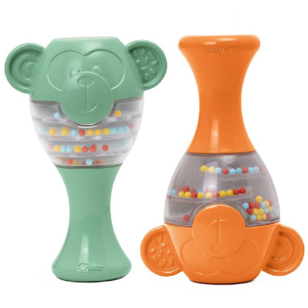 Chicco Mapłki Marakasy Eco + grzechotka