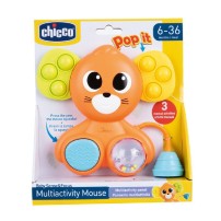 Chicco Myszka "Pop It" grzechotka zabawka