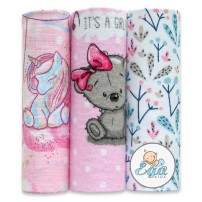 Ega Pieluchy mix zestaw 6 GIRL – 3 sztuki