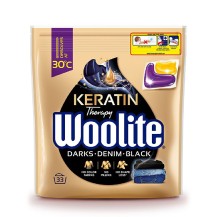 Woolite Dark z keratyną Kapsułki do ubrań ciemnych i kolorowych 33 sztuki