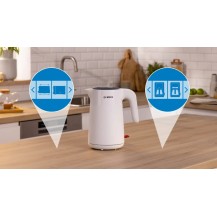 Czajnik Elektryczny Bezprzewodowy Bosch TWK 2M161 Biały