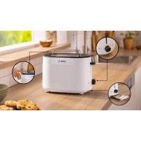 Toster TAT 2M121 Bosch Biały