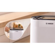Toster TAT 2M121 Bosch Biały