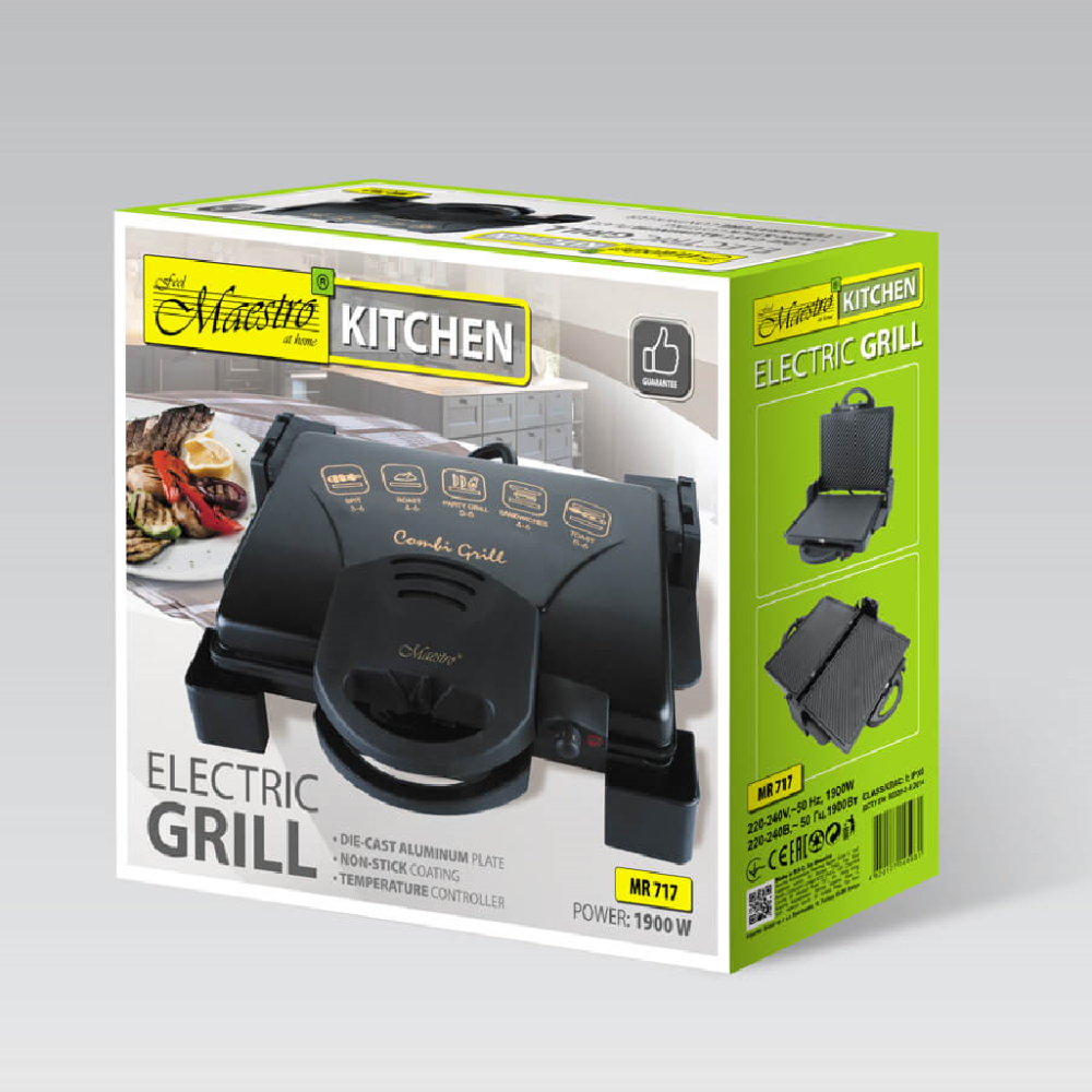 Grill elektryczny Maestro MR 717