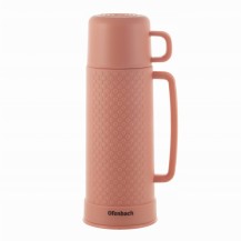 Termos Ofenbach 101323 450 ml pomarańczowy ze szklanym wkładem
