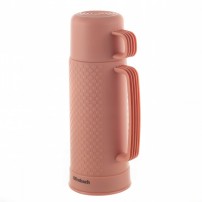 Termos Ofenbach 101323 450 ml pomarańczowy ze szklanym wkładem