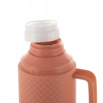 Termos Ofenbach 101324 600 ml pomarańczowy ze szklanym wkładem