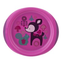 Chicco Zestaw 2 talerzy 12m+ różowy