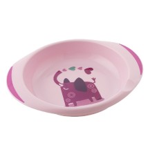 Chicco Zestaw 2 talerzy 12m+ różowy