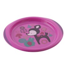Chicco Zestaw 2 talerzy 12m+ różowy