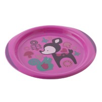 Chicco Zestaw 2 talerzy 12m+ różowy