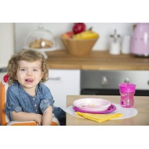 Chicco Zestaw 2 talerzy 12 m+ zielony
