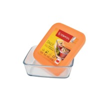 Pojemnik szklany Termisil z plastikową pokrywą 1,1L