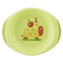 Chicco Zestaw 2 talerzy 12 m+ zielony