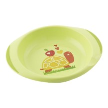 Chicco Zestaw 2 talerzy 12 m+ zielony