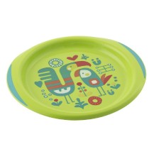 Chicco Zestaw 2 talerzy 12 m+ zielony