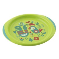 Chicco Zestaw 2 talerzy 12 m+ zielony