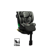 Fotelik samochodowy Caretero Turox I-SIZE GRAPHITE obrotowy ISOFIX (40-150)