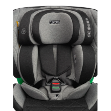 Fotelik samochodowy Caretero Turox I-SIZE GRAPHITE obrotowy ISOFIX (40-150)