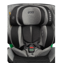 Fotelik samochodowy Caretero Turox I-SIZE GRAPHITE obrotowy ISOFIX (40-150)