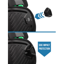 Fotelik samochodowy Caretero Turox I-SIZE GRAPHITE obrotowy ISOFIX (40-150)
