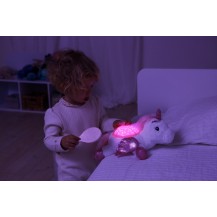 Cloud b Twilight Buddies Unicorn  Lampka nocna z projekcją świetlną Jednorożec