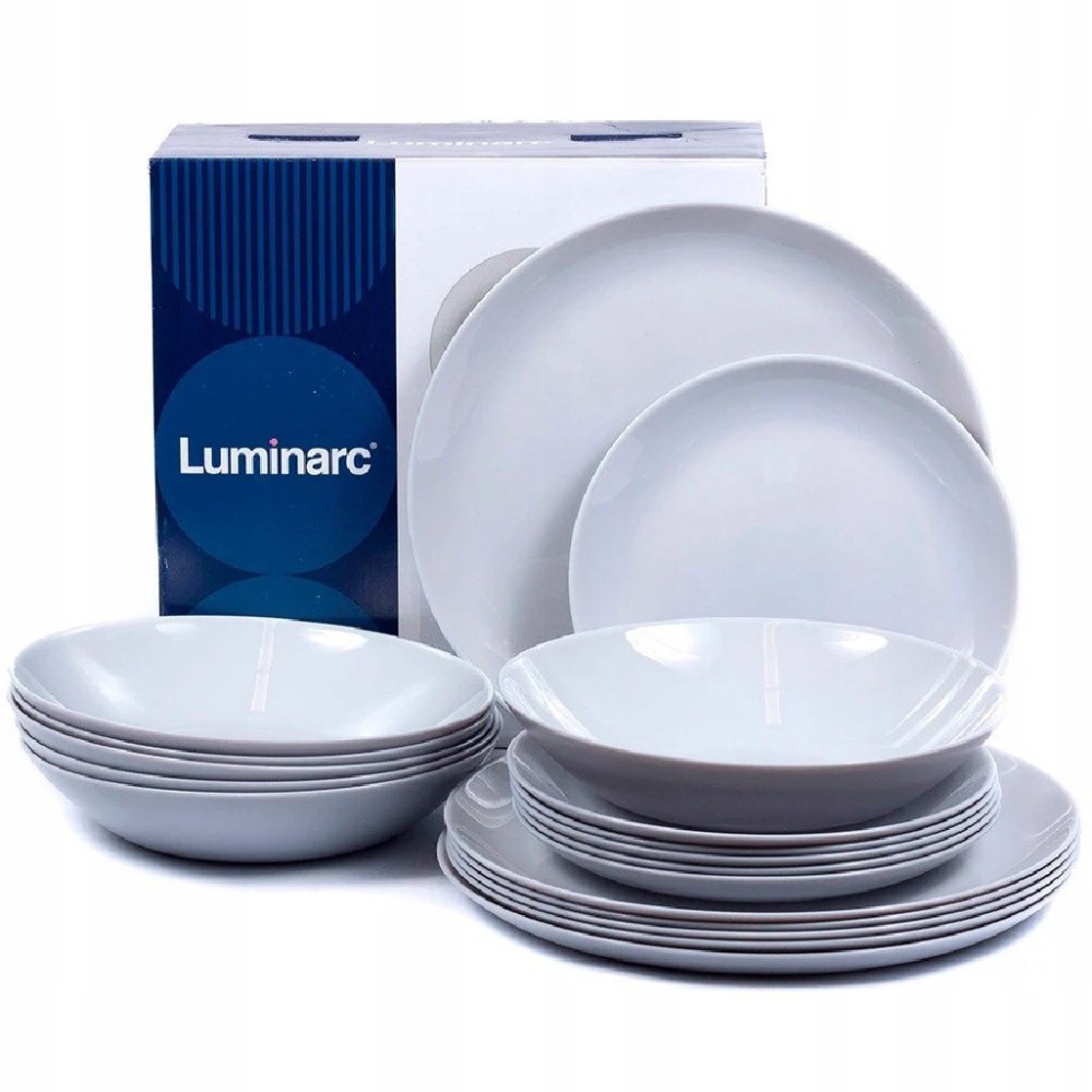 Serwis obiadowy Luminarc Diwali Granit 19-elementowy