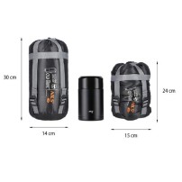 Śpiwór Nils Ultra Light NC1705 szaro-pomarańczowy