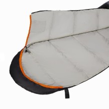 Śpiwór Nils Ultra Light NC1705 szaro-pomarańczowy