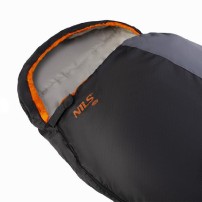 Śpiwór Nils Ultra Light NC1705 szaro-pomarańczowy