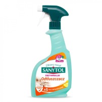 Spray do kuchni Sanytol 500 ml odtłuszcza i dezynfekuje