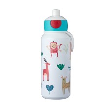 Bidon dla dzieci Mepal Pop-Up Campus 400 ml Animal Friends