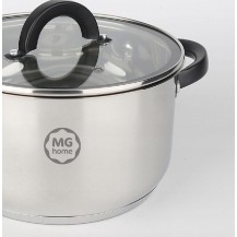 Zestaw garnków MG Home Black 8 el. + rondel