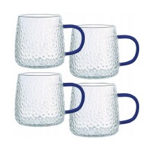 Szklanki MG Home 350 ml 4 sztuki niebieskie