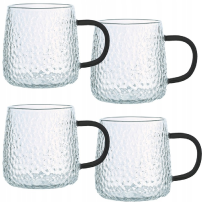 Szklanki MG Home 350 ml 4 sztuki czarne
