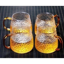 Szklanki MG Home 350 ml 4 sztuki złote