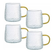 Szklanki MG Home 350 ml 4 sztuki złote