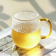 Szklanki MG Home 350 ml 4 sztuki złote